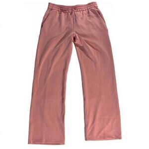 Lululemon Softstreme Pants Womens 10 Tea Rose High Rise Wide Leg Flowy Yoga